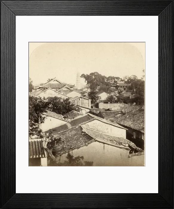 Framed Print : Panorama taken from the Walls and looking outside the City Framed Print : Panorama taken from the Walls and looking outside the City