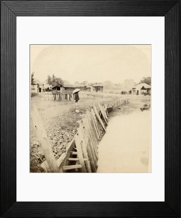 Framed Print : Canton. The Jetty Framed Print : Canton. The Jetty