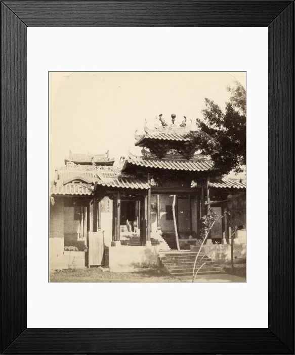 Framed Print : Canton. The Temple of the Five Genii Framed Print : Canton. The Temple of the Five Genii