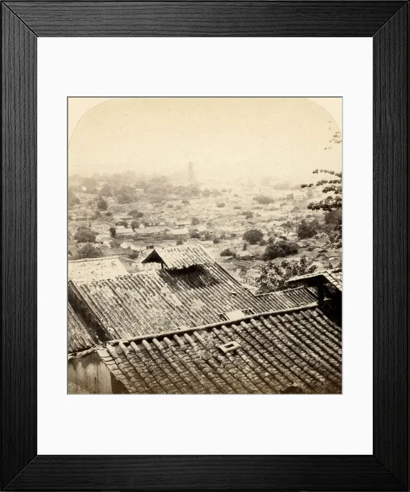 Framed Print : Canton. Panorama of Canton, taken from Magazine Hill Framed Print : Canton. Panorama of Canton, taken from Magazine Hill