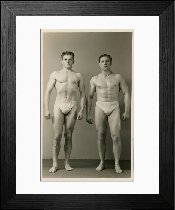 Framed Print : Frank Bell Body Builder from Darlington Framed Print : Frank Bell Body Builder from Darlington