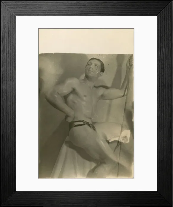 Framed Print : Frank Bell Body Builder from Darlington Framed Print : Frank Bell Body Builder from Darlington