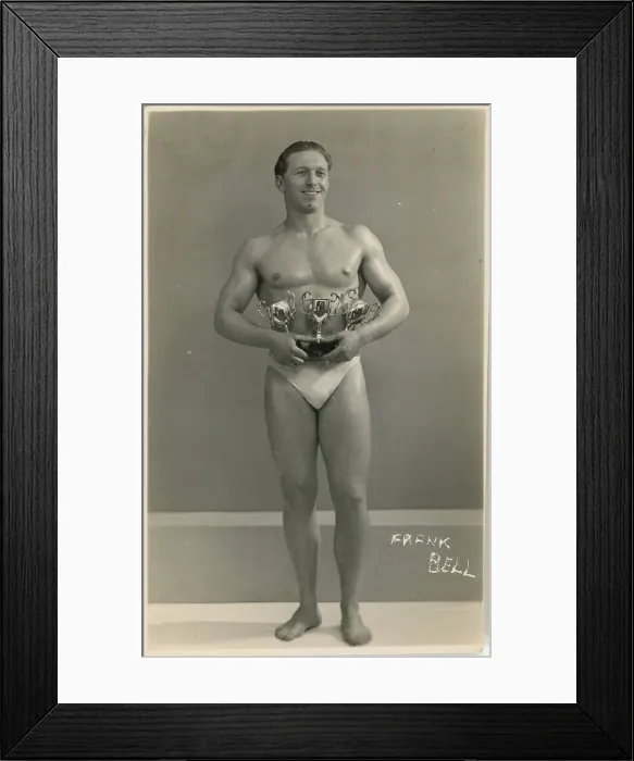 Framed Print : Frank Bell Body Builder from Darlington Framed Print : Frank Bell Body Builder from Darlington