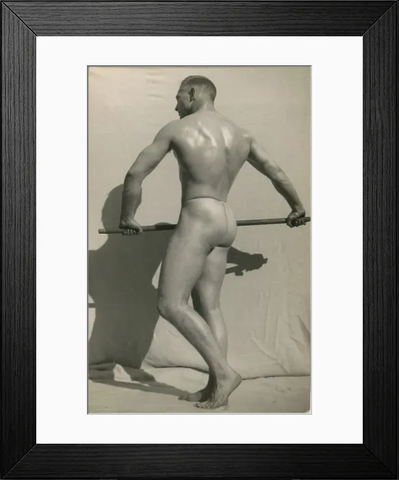 Framed Print : Frank Bell Body Builder from Darlington Framed Print : Frank Bell Body Builder from Darlington