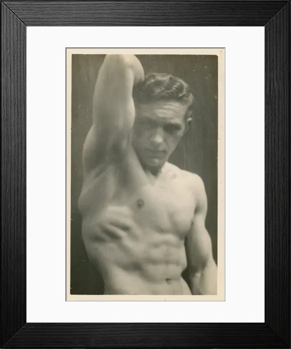 Framed Print : Frank Bell Body Builder from Darlington Framed Print : Frank Bell Body Builder from Darlington