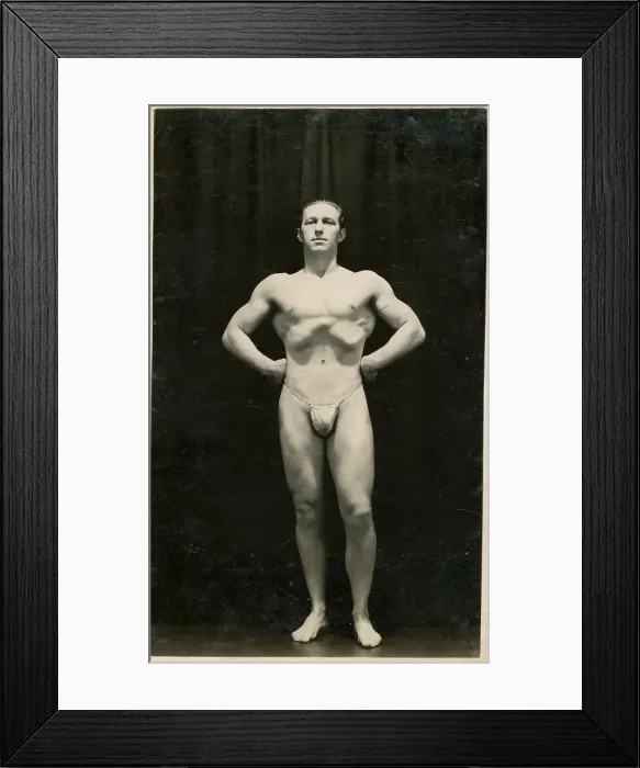 Framed Print : Frank Bell Body Builder from Darlington Framed Print : Frank Bell Body Builder from Darlington