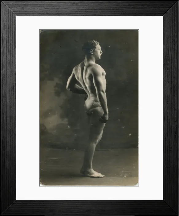 Framed Print : Frank Bell Body Builder from Darlington Framed Print : Frank Bell Body Builder from Darlington