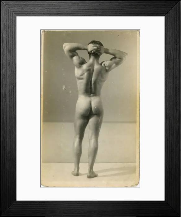 Framed Print : Frank Bell Body Builder from Darlington Framed Print : Frank Bell Body Builder from Darlington