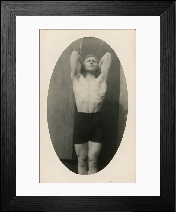 Framed Print : Frank Bell Body Builder from Darlington Framed Print : Frank Bell Body Builder from Darlington