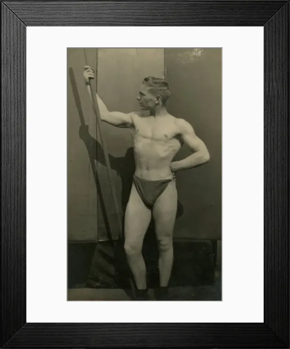 Framed Print : Frank Bell Body Builder from Darlington Framed Print : Frank Bell Body Builder from Darlington