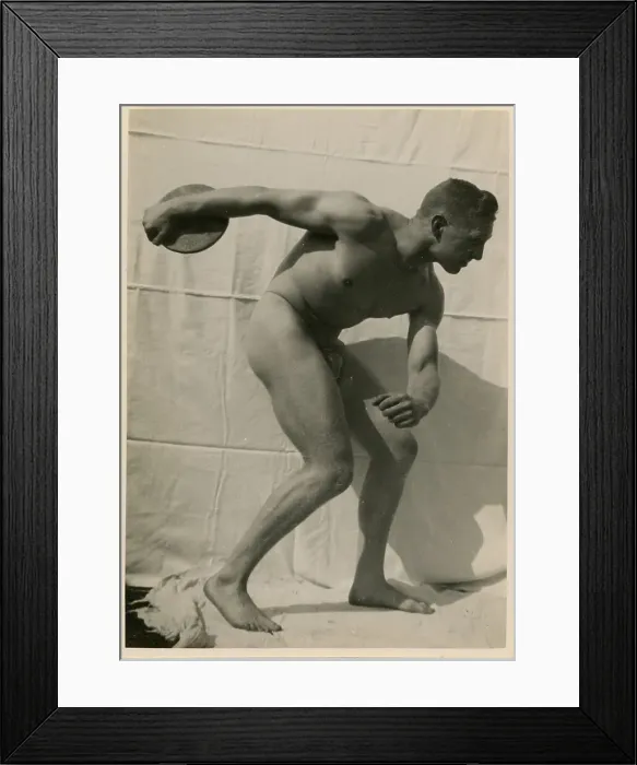 Framed Print : Frank Bell Body Builder from Darlington Framed Print : Frank Bell Body Builder from Darlington