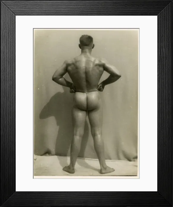 Framed Print : Frank Bell Body Builder from Darlington Framed Print : Frank Bell Body Builder from Darlington