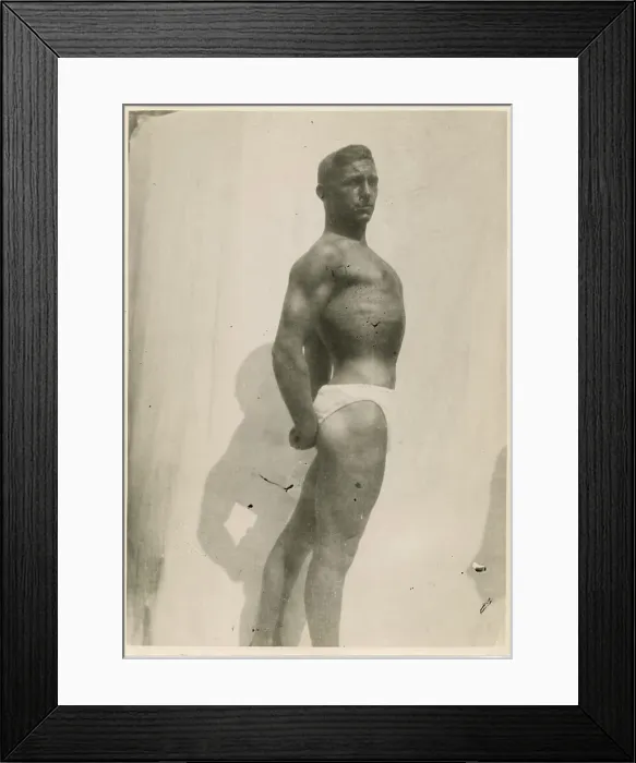 Framed Print : Frank Bell Body Builder from Darlington Framed Print : Frank Bell Body Builder from Darlington