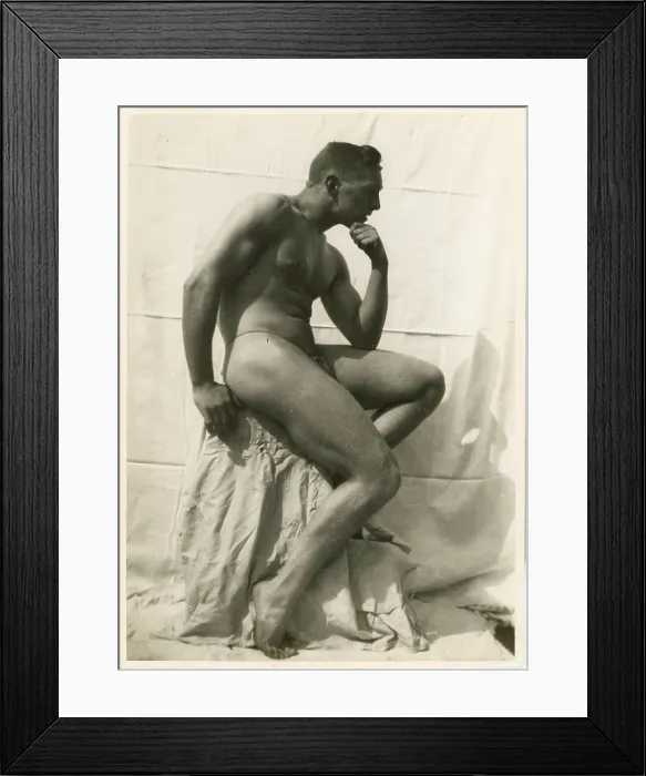 Framed Print : Frank Bell Body Builder from Darlington Framed Print : Frank Bell Body Builder from Darlington