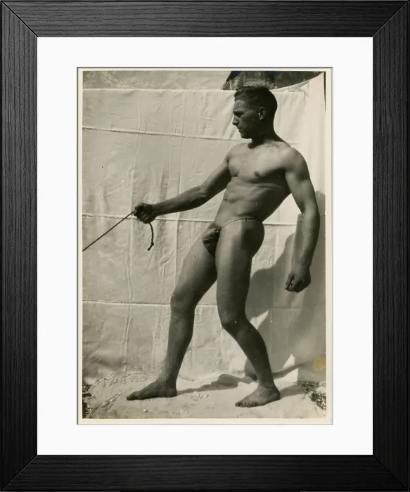 Framed Print : Frank Bell Body Builder from Darlington Framed Print : Frank Bell Body Builder from Darlington