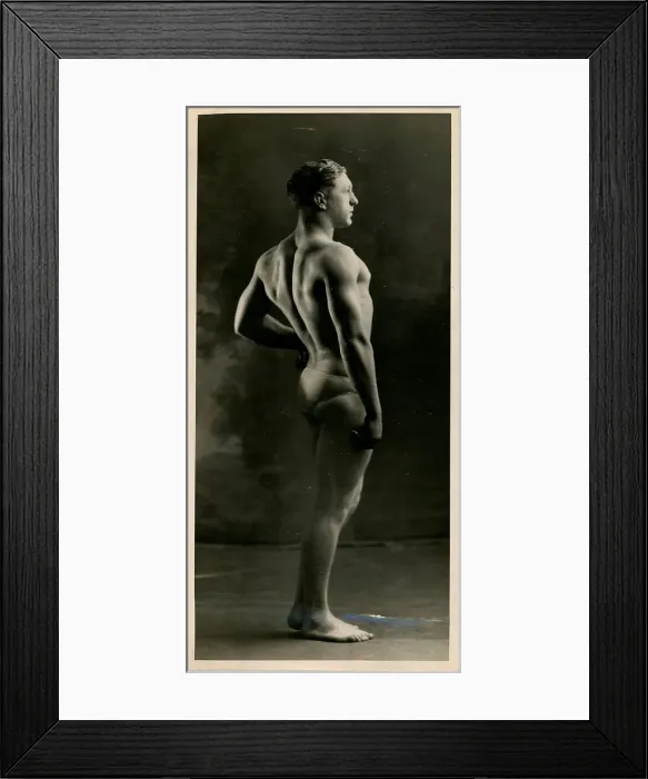 Framed Print : Frank Bell Body Builder from Darlington Framed Print : Frank Bell Body Builder from Darlington