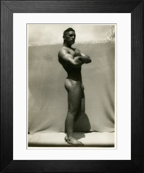 Framed Print : Frank Bell Body Builder from Darlington Framed Print : Frank Bell Body Builder from Darlington