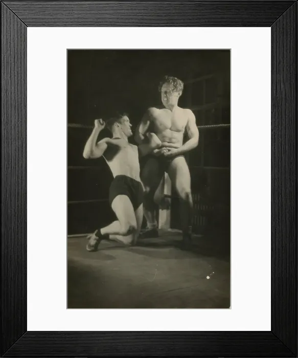 Framed Print : Frank Bell Body Builder from Darlington Framed Print : Frank Bell Body Builder from Darlington