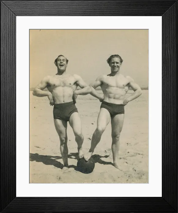 Framed Print : Frank Bell Body Builder from Darlington Framed Print : Frank Bell Body Builder from Darlington