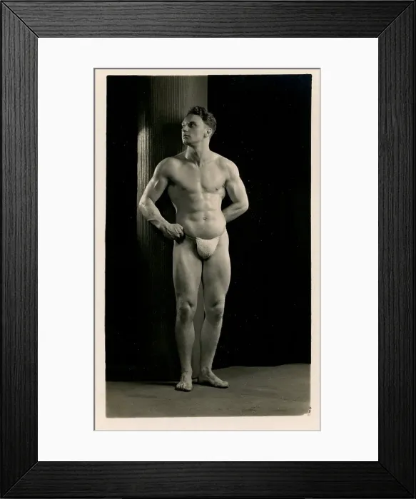 Framed Print : Frank Bell Body Builder from Darlington Framed Print : Frank Bell Body Builder from Darlington