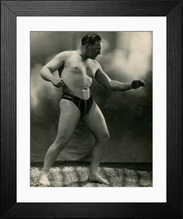 Framed Print : Frank Bell Body Builder from Darlington Framed Print : Frank Bell Body Builder from Darlington