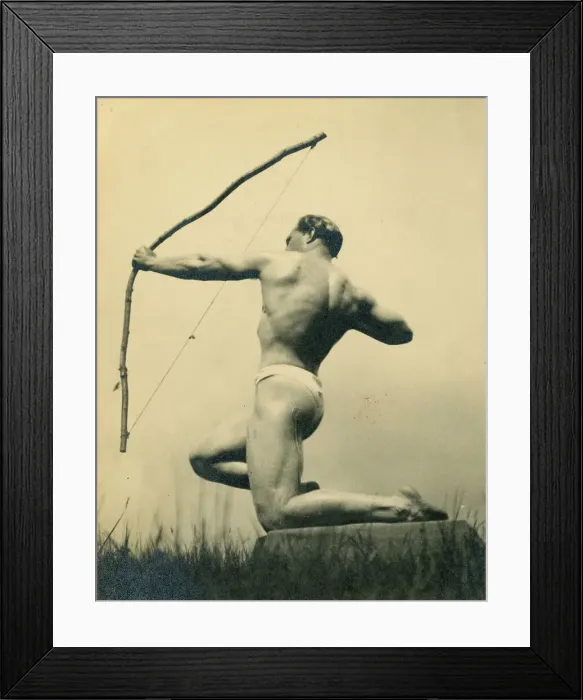 Framed Print : Frank Bell Body Builder from Darlington Framed Print : Frank Bell Body Builder from Darlington