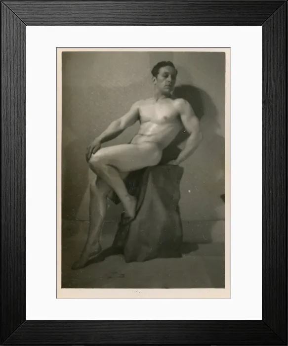 Framed Print : Frank Bell Body Builder from Darlington Framed Print : Frank Bell Body Builder from Darlington