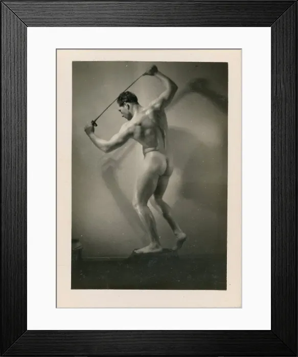 Framed Print : Frank Bell Body Builder from Darlington Framed Print : Frank Bell Body Builder from Darlington