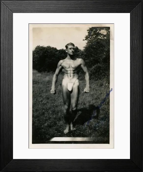 Framed Print : Frank Bell Body Builder from Darlington Framed Print : Frank Bell Body Builder from Darlington
