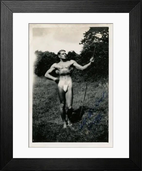 Framed Print : Frank Bell Body Builder from Darlington Framed Print : Frank Bell Body Builder from Darlington