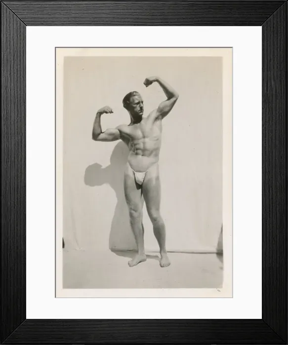 Framed Print : Frank Bell Body Builder from Darlington Framed Print : Frank Bell Body Builder from Darlington