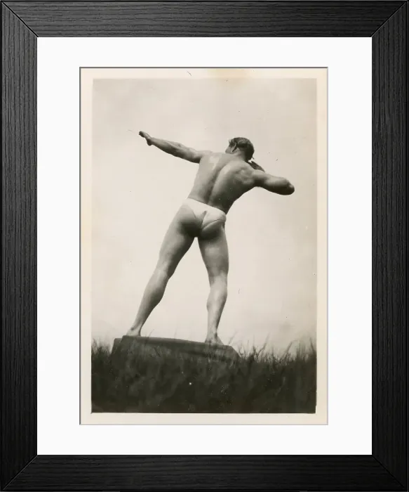 Framed Print : Frank Bell Body Builder from Darlington Framed Print : Frank Bell Body Builder from Darlington