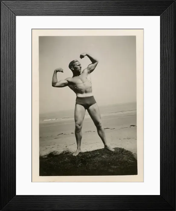 Framed Print : Frank Bell Body Builder from Darlington Framed Print : Frank Bell Body Builder from Darlington