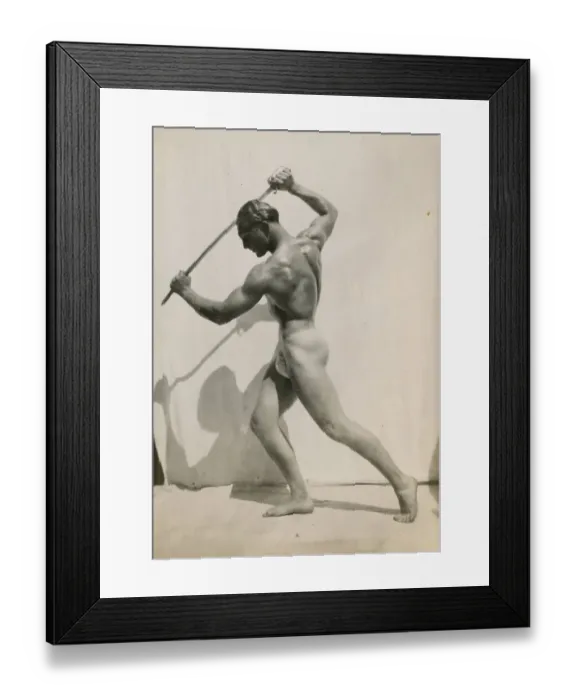 Framed Print : Frank Bell Body Builder from Darlington Framed Print : Frank Bell Body Builder from Darlington