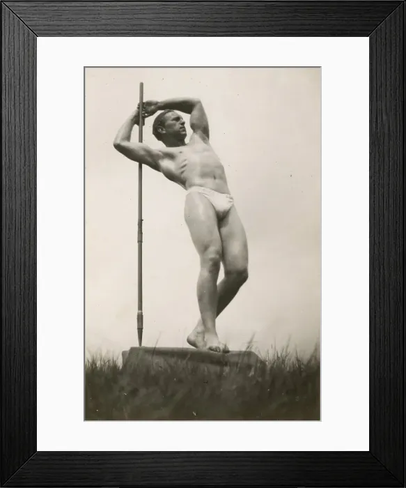 Framed Print : Frank Bell Body Builder from Darlington Framed Print : Frank Bell Body Builder from Darlington