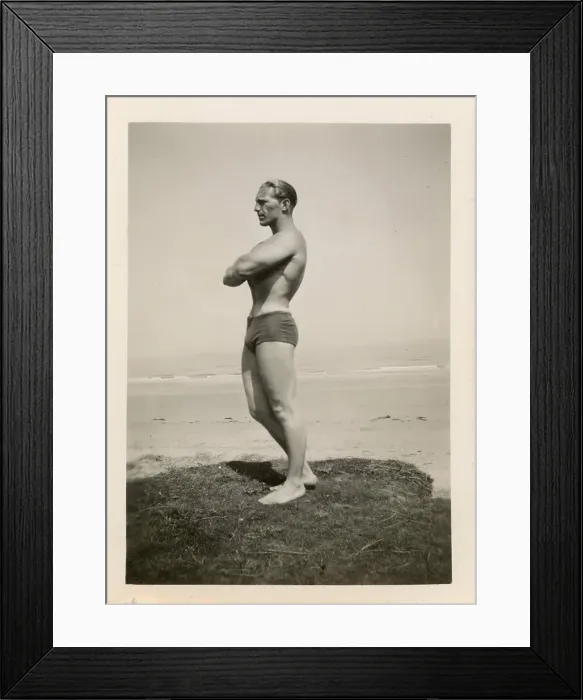 Framed Print : Frank Bell Body Builder from Darlington Framed Print : Frank Bell Body Builder from Darlington