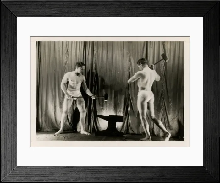 Framed Print : Frank Bell Body Builder from Darlington Framed Print : Frank Bell Body Builder from Darlington
