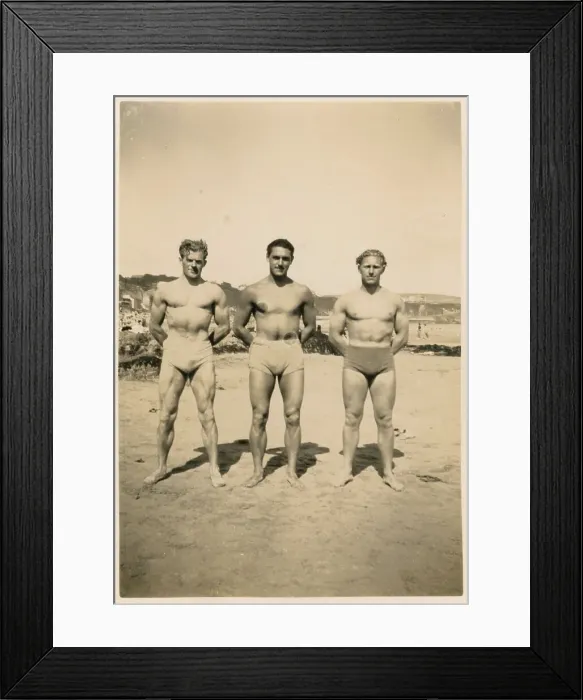 Framed Print : Frank Bell Body Builder from Darlington Framed Print : Frank Bell Body Builder from Darlington