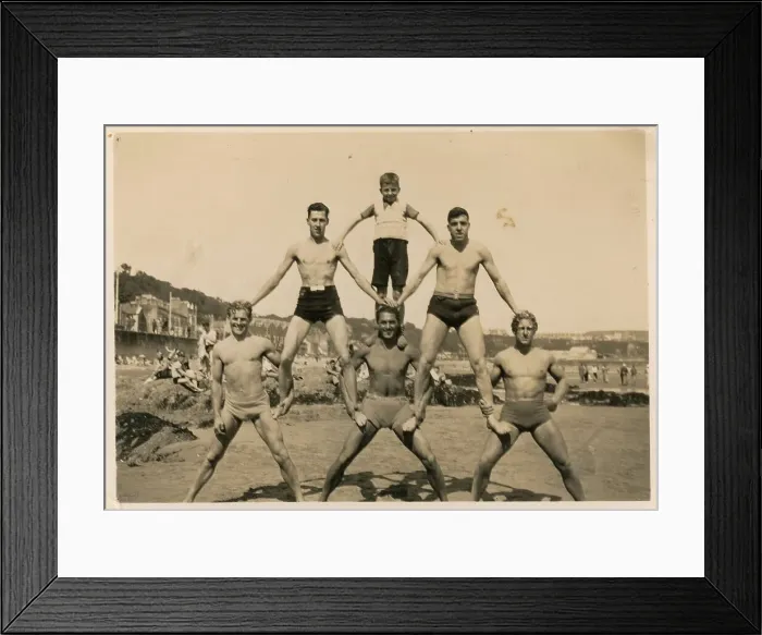 Framed Print : Frank Bell Body Builder from Darlington and friends Framed Print : Frank Bell Body Builder from Darlington and friends