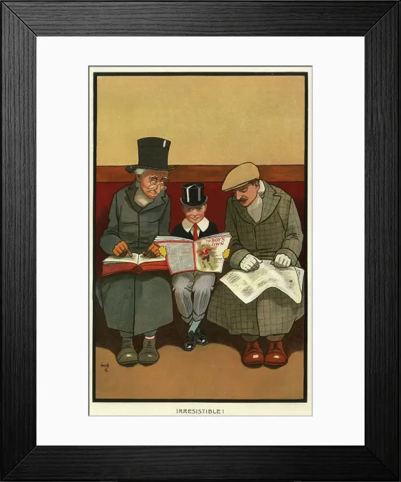 Framed Print : Irresistible! by John Hassall Framed Print : Irresistible! by John Hassall