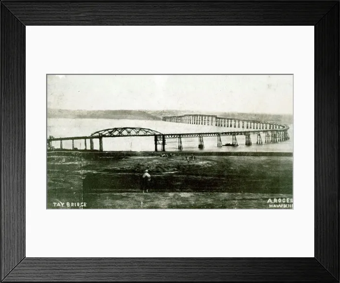Framed Print : The Tay Bridge, Scotland Framed Print : The Tay Bridge, Scotland