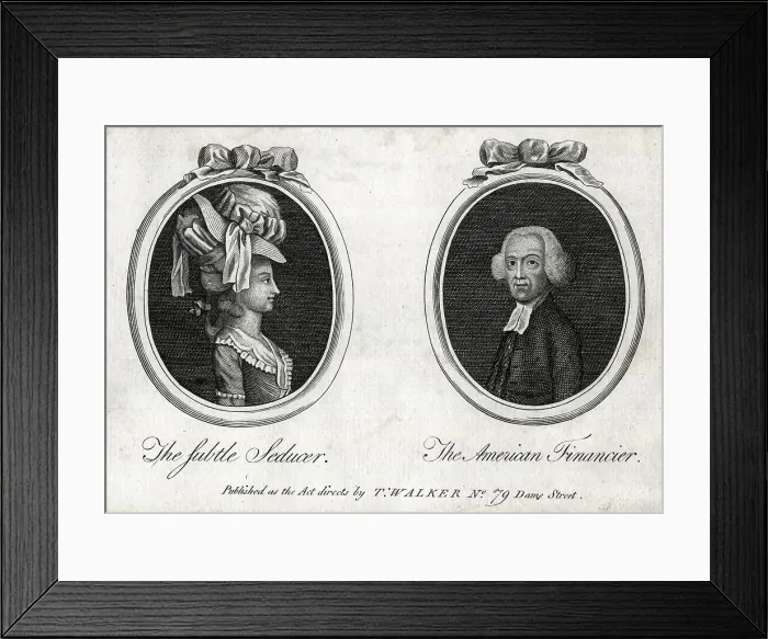 Framed Print : The Subtle Seducer and The American Financier, Richard Price Framed Print : The Subtle Seducer and The American Financier, Richard Price