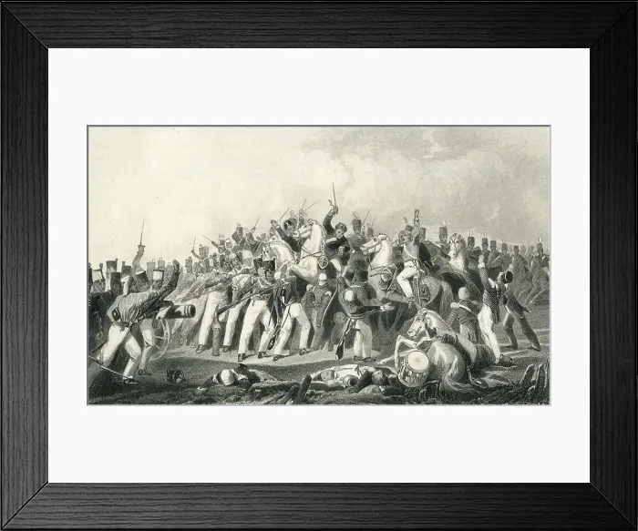 Framed Print : Defeat of Sealkote Mutineers by General Nicholson's column Framed Print : Defeat of Sealkote Mutineers by General Nicholson's column