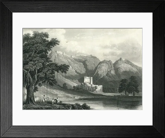 Framed Print : Fortress of Bowie, in Rajpootana, India Framed Print : Fortress of Bowie, in Rajpootana, India