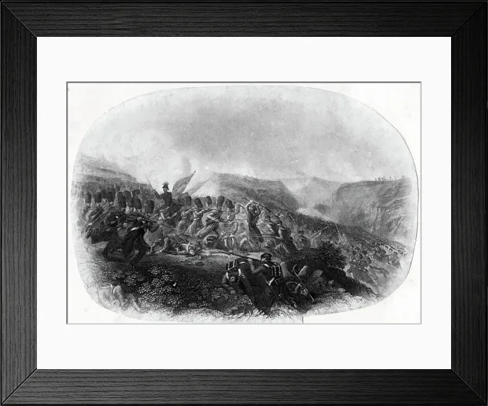 Framed Print : Battle of Inkermann, Crimean War, November 1854 Framed Print : Battle of Inkermann, Crimean War, November 1854
