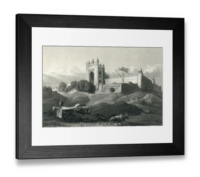 Framed Print : Fatehpur Sikri, India, where Sepoy mutineers were defeated Framed Print : Fatehpur Sikri, India, where Sepoy mutineers were defeated