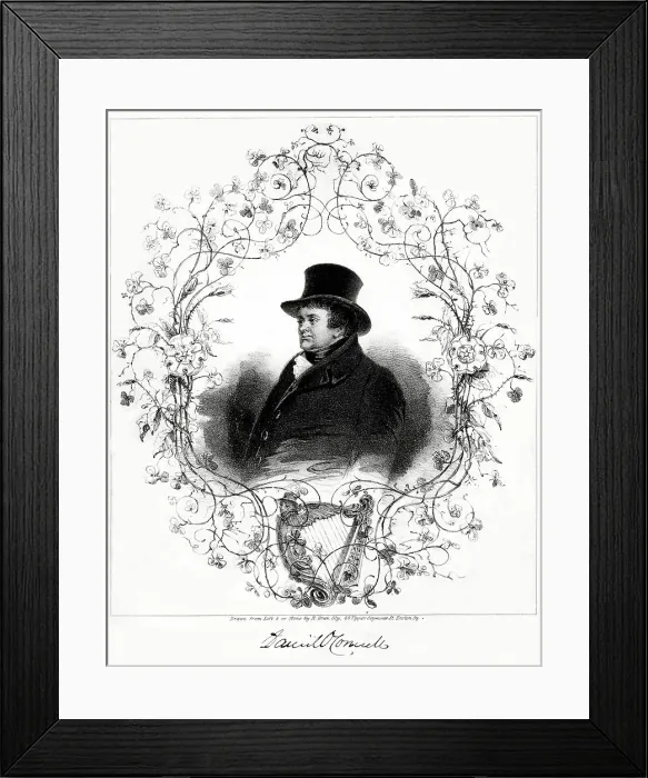 Framed Print : Daniel O'Connell, Irish political leader Framed Print : Daniel O'Connell, Irish political leader