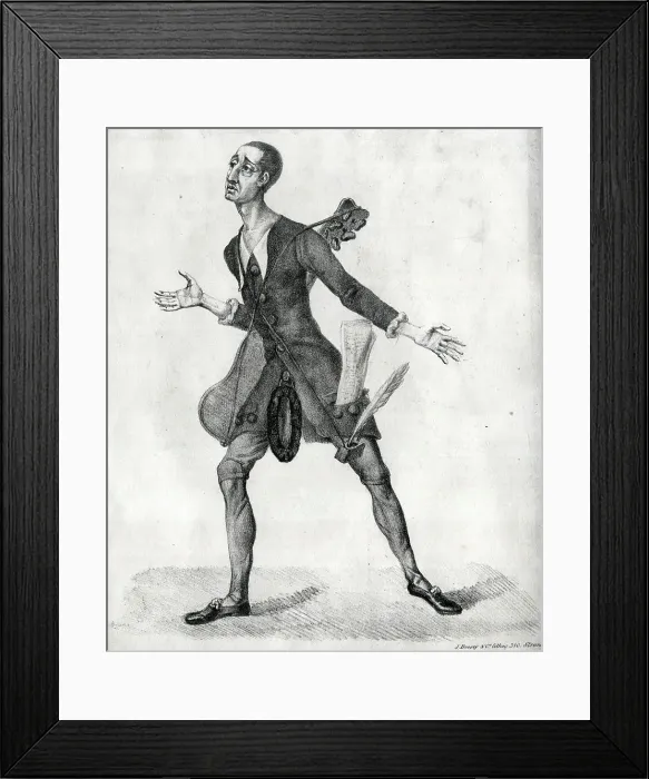 Framed Print : Giuseppe de Begnis, Italian operatic bass singer Framed Print : Giuseppe de Begnis, Italian operatic bass singer
