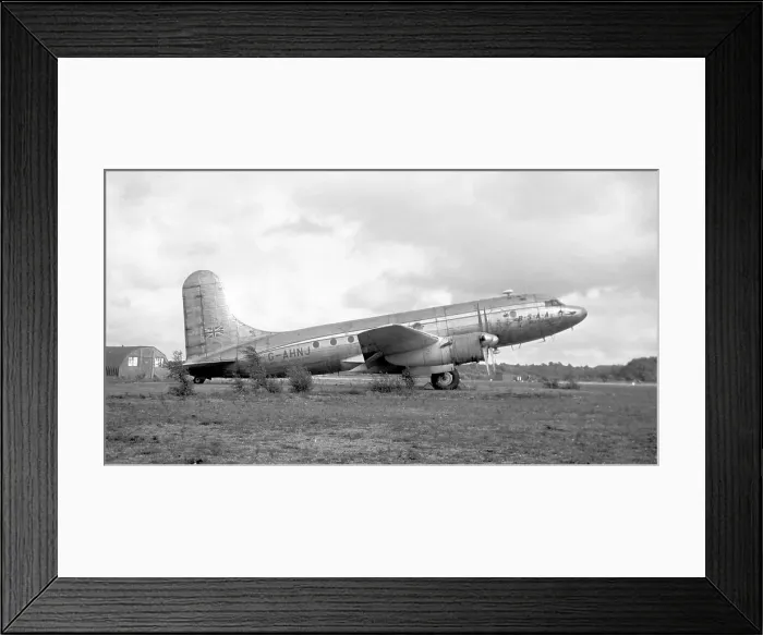 Framed Print : Avro 688 Tudor IVB G-AHNJ Star Panther Framed Print : Avro 688 Tudor IVB G-AHNJ Star Panther