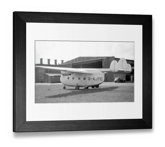 Framed Print : Miles M. 57 Aerovan 4 G-AJTC Framed Print : Miles M. 57 Aerovan 4 G-AJTC